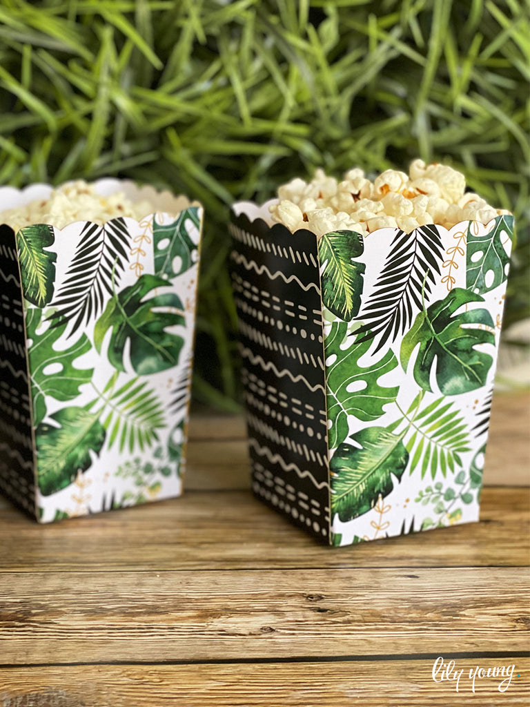 Single Popcorn Box Popcorn Boxes – Lily Young Designs